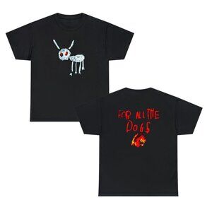 Drake For All The Dogs Tour T-Shirt Its All A Blur 2-Sided Concert Tee 94